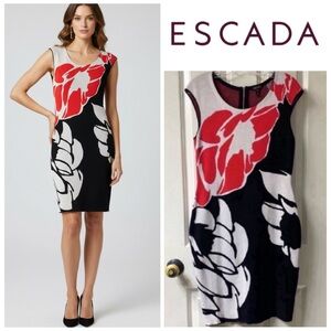 Escada Knit Sleeveless Dress Medium